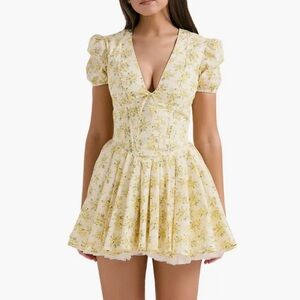 House of CB Imani Floral Minidress